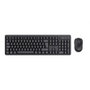 Trust TKM-360 Pack de Teclado y Ratón Inalámbrico Silencioso Negro